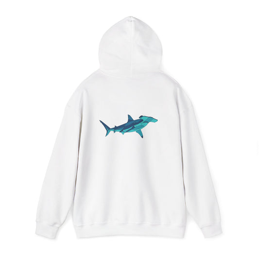 Geometric Hammerhead - Unisex Hoodie